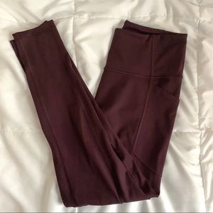 Victoria’s Secret Dark Purple Berry Leggings